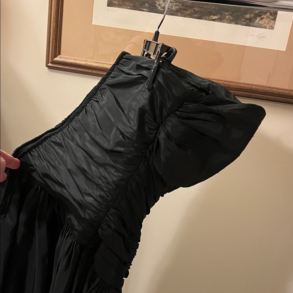 Lillie Rubin Vintage Strapless Dress- “crumb catcher” type “rouched” V bodice - Picture 13 of 13